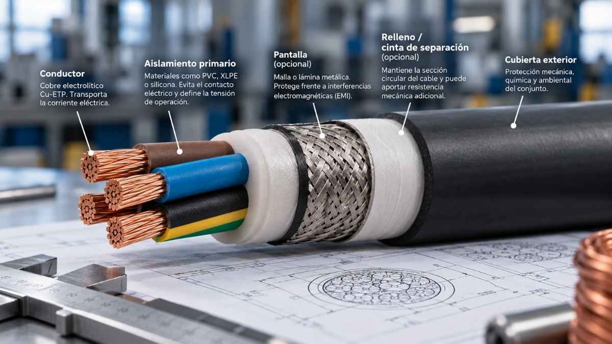 partes de un cable